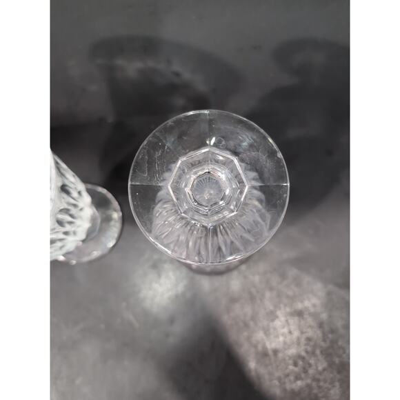 Fostoria Kimberly Iced Tea‎ Goblets, 6.25" Glasses Set of 2, Vtg Glass Drinkware - Picture 7 of 9